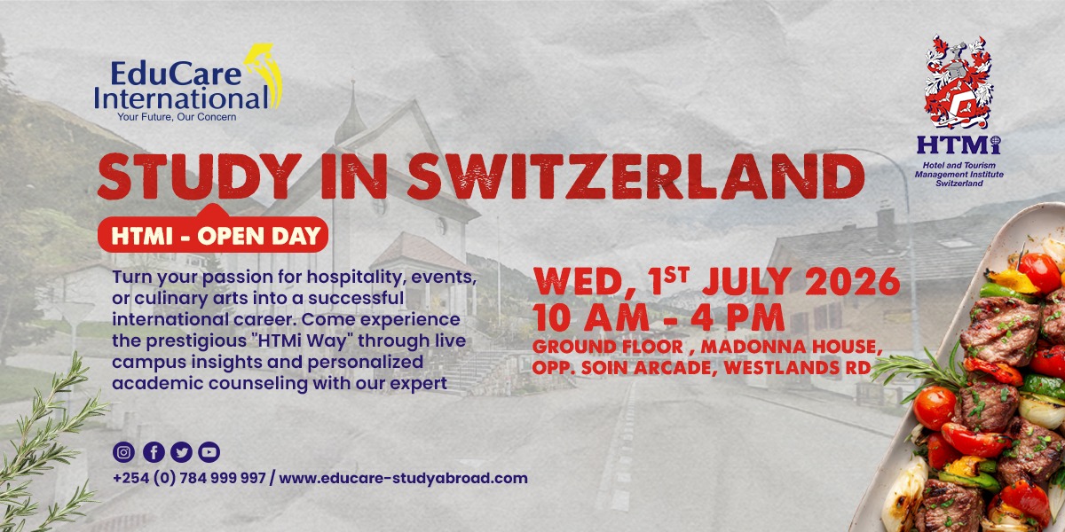 Study in Switzerland HTMI - Open Day