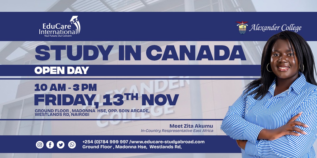 Study in Canada: Alexander College Open Day