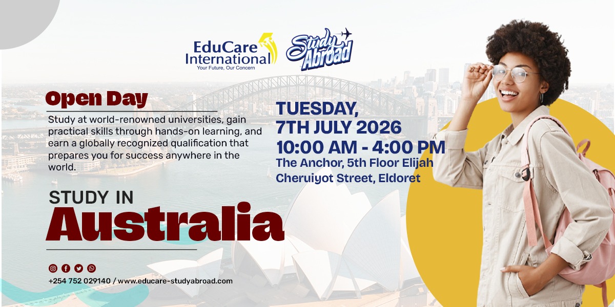 Study in Australia Open Day – Eldoret