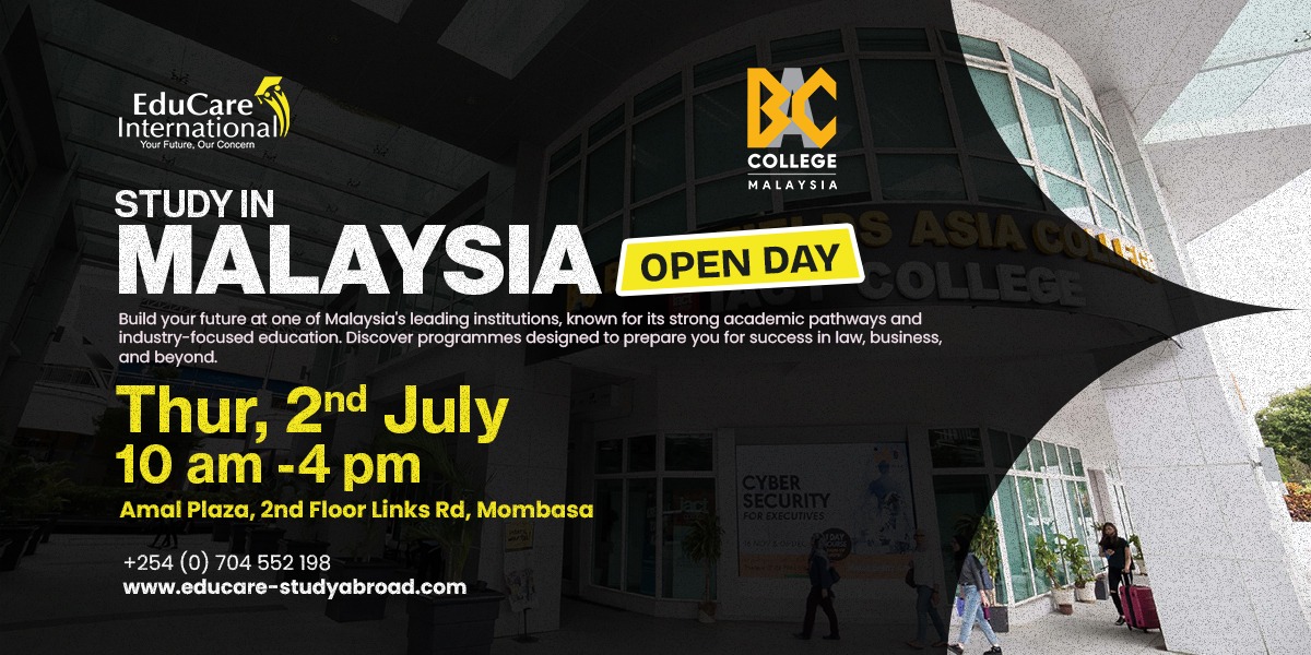 Brickersfield Asia College Malaysia Open Day – Mombasa