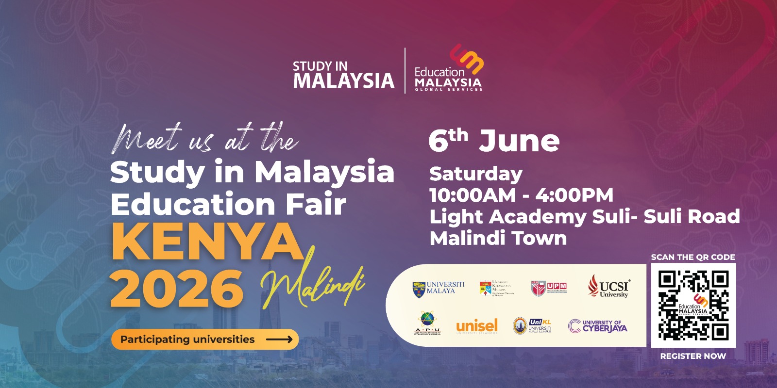 Study in Malaysia Education Fair Malindi 2026
