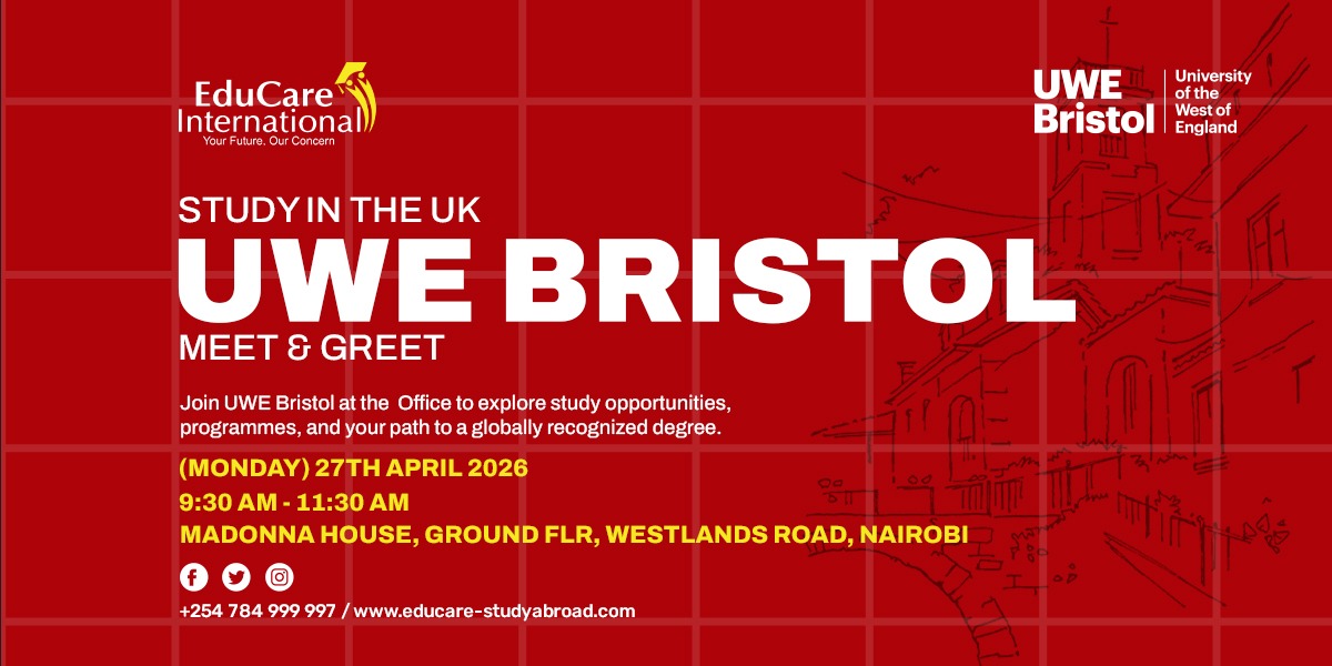 Study in the UK  | UWE Bristol Meet & Greet Nairobi 2026